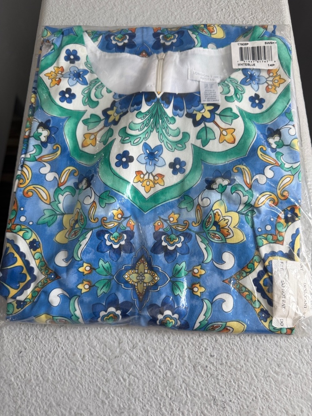 NWT-Petite London Times Sleeveless Sateen Shift Mini Dress - Picture 3 of 3